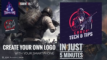 How To Make Gaming Logo On Android | Gaming Logo | Crazy Tech & tips