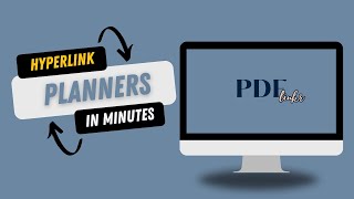 How to Hyperlink Your Digital Planner Using PDF-Linkr | Works with Any Design Software!