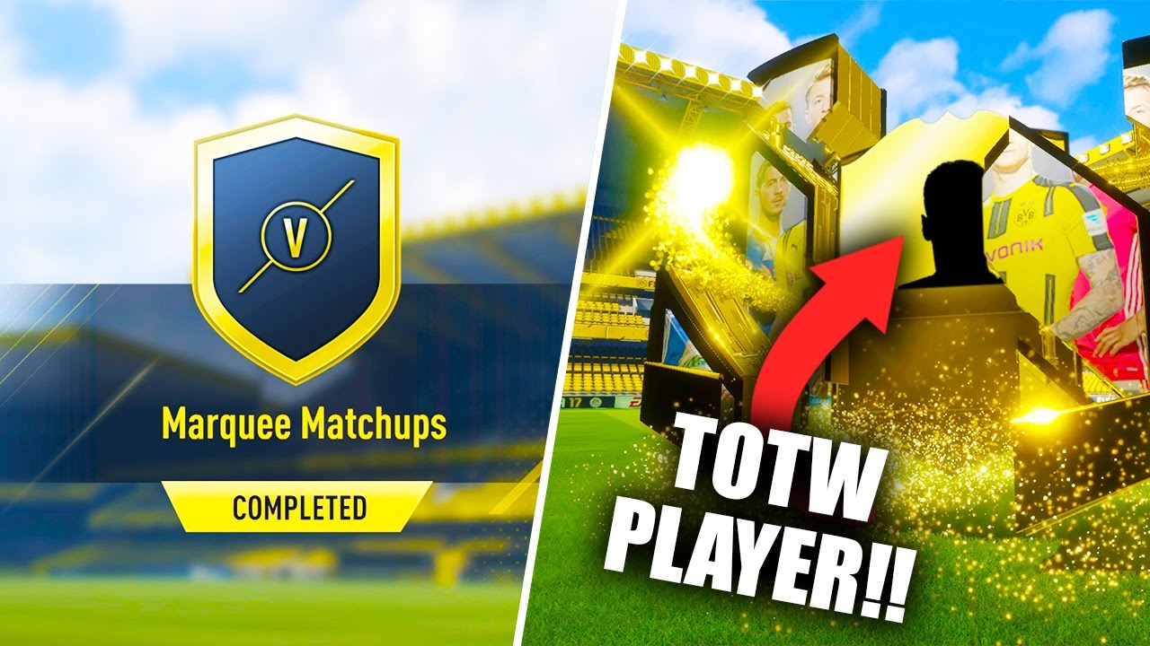 TOTW PLAYER PACK REWARD!! *NEW* MARQUEE MATCHUPS! (COMPLETED/EASY) FIFA 17 ULTIMATE TEAM