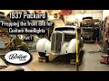 Custom headlights on the 1937 packard part 1