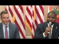 Florida gubernatorial candidate Byron Donalds visits Martin County