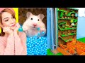 CRICETO VS LABIRINTO VERTICALE DI MINECRAFT!