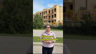Freehold Towns in Kitchener Doon South Area