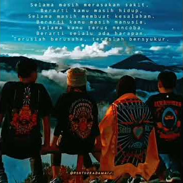 story wa psht || semua akan indah pada masanya.