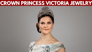 Victoria Crown Princess of Sweden Jewelry Collection | Royal Sweden Jewels | Cameo Tiara | Gold Ring