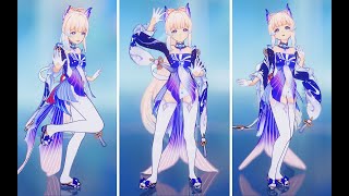 【Genshin Impact MMD／4K／60FPS】Kokomi【Dreaming Chuchu】