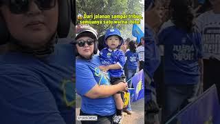 💙 BANDUNG MEMBIRU! Perayaan Juara Persib Bikin Merinding! #football #shorts #persib #juara #viral