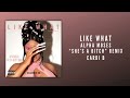 Cardi B - Like What (Alpha Moses "She's A Bitch Remix)