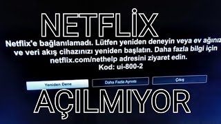 SMART TV NETFLİX AÇMIYOR .ui-800-2 ve ui-803-3 hatalarını giderme,modem TV ve Netflix resetleme