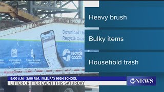 Litter Critter to be held at Ray High School on Saturday