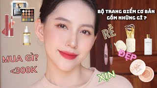 BỘ MAKEUP CƠ BẢN CHO NGƯỜI MỚI | mới tập makeup nên mua gì vừa rẻ vừa đẹp?