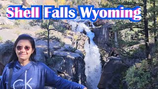 Shell Falls Wyoming USA #ShellFalls #wyoming #viral #Bighorn National Forest