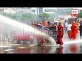 Water Cannons and Tear Gas Used on Protesting Buddhist Monks