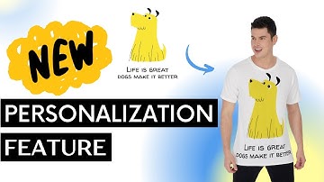 New Personalization Feature | Yoycol Print On Demand 2022