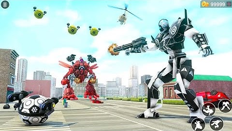 Football Robot Transform : Football Robot Car Game | Android iOS Gameplay