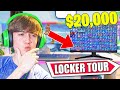 My $20,000 Fortnite Locker Tour - Rare Skin Showcase