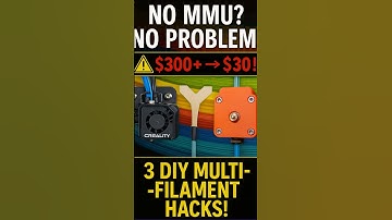 DIY MMU Hack for 3D Printers 😱 | SIMPLE Upgrade #3DPrinting