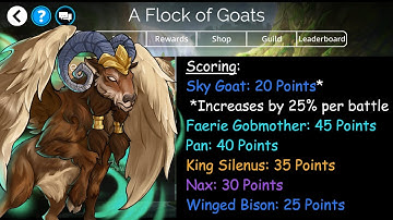 Gems of War - A Flock of Goats World Event for the Week of February 28, 2022