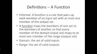 Lesson 4-6: Functions