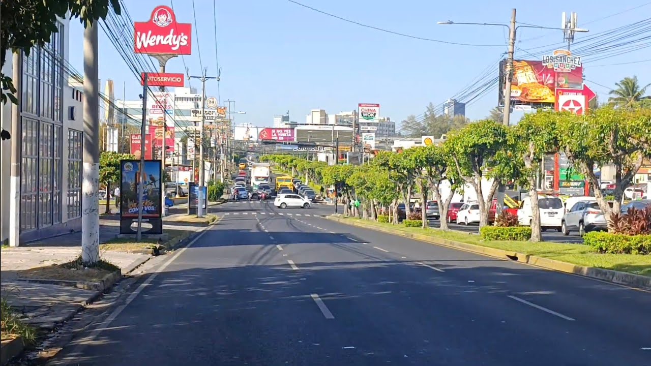 Desde mejicanos hasta metro centro de San Salvador el salvador 