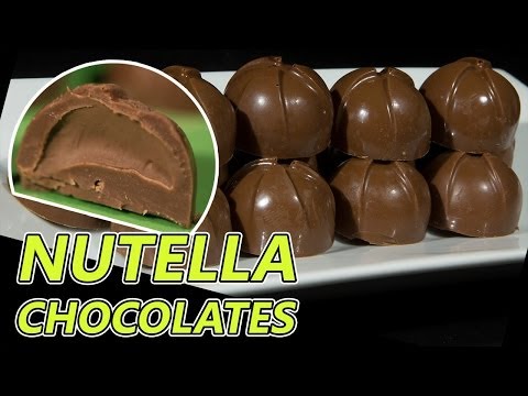 Nutella Filled Milk Chocolates Recipe Silicone Mold-11-08-2015