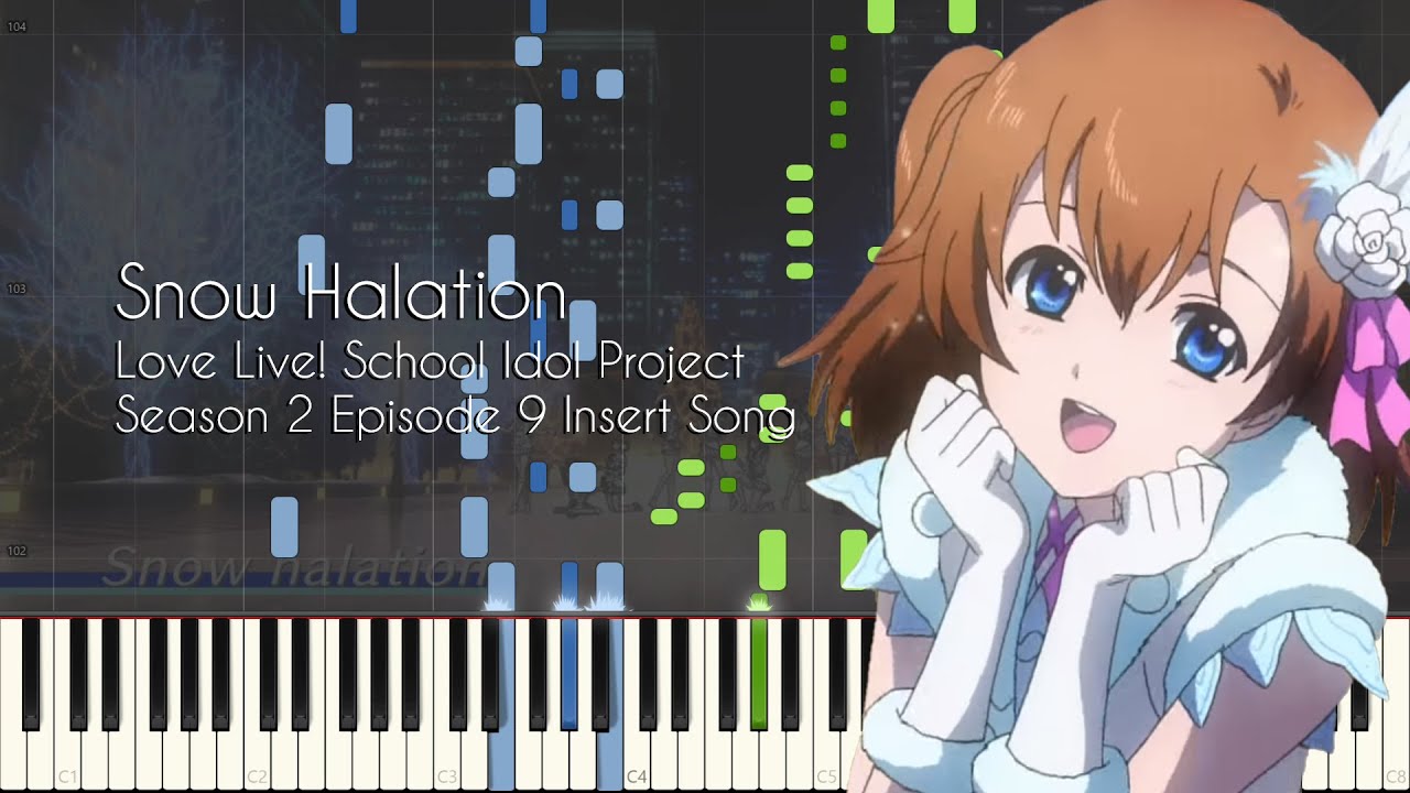 Download Snow Halation Love Live Insert Song Piano Arrangement Desktop Wallpaper Get Wallpaper Snow Halation Love Live Insert Song Piano Arrangement For Android Free