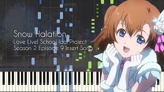 Snow Halation - Love Live! Insert Song - Piano Arrangement [Christmas Special!]