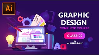 Adobe Illustrator Training - Class 2 - Pen Tool Urdu / Hindi