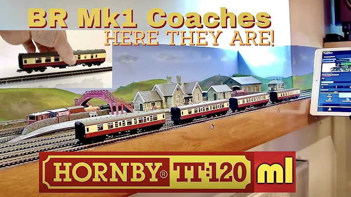 Hornby Model Railways TT:120 BR Mk 1 (Mark One) Coaches Run Review | ml19