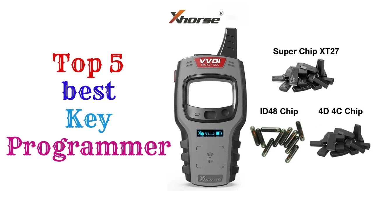 Top 5 Best key Programmer - YouTube