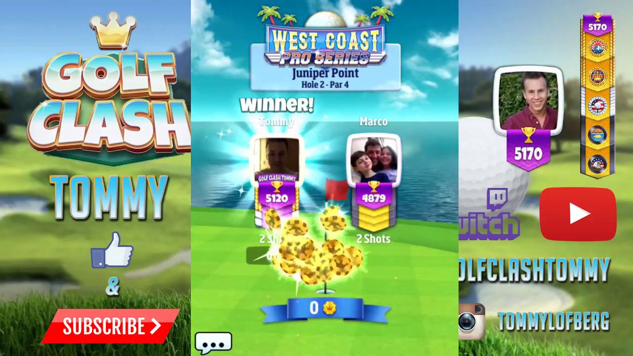 Golf Clash tips, Hole 7 - Par 4, California Classic - PRO/EXPERT - Guide/Tutorial promise rings