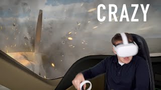 The Most DANGEROUS VR Flight Simulator - Flight 74 screenshot 4