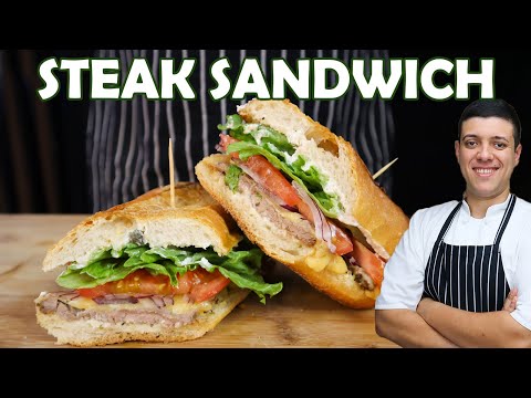 The Ultimate Flank Steak Sandwich Recipe with Horseradish Sauce | by Lounging with Lenny