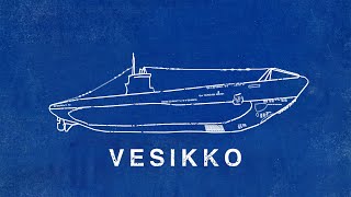 Submarine Vesikko (English subtitles)