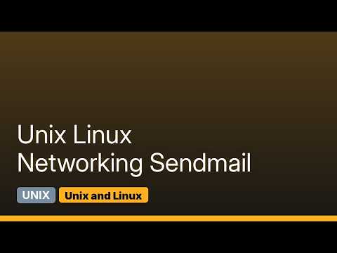 Unix & Linux: Debugging "unable to connect to sendmail server" (2 Solutions!!)