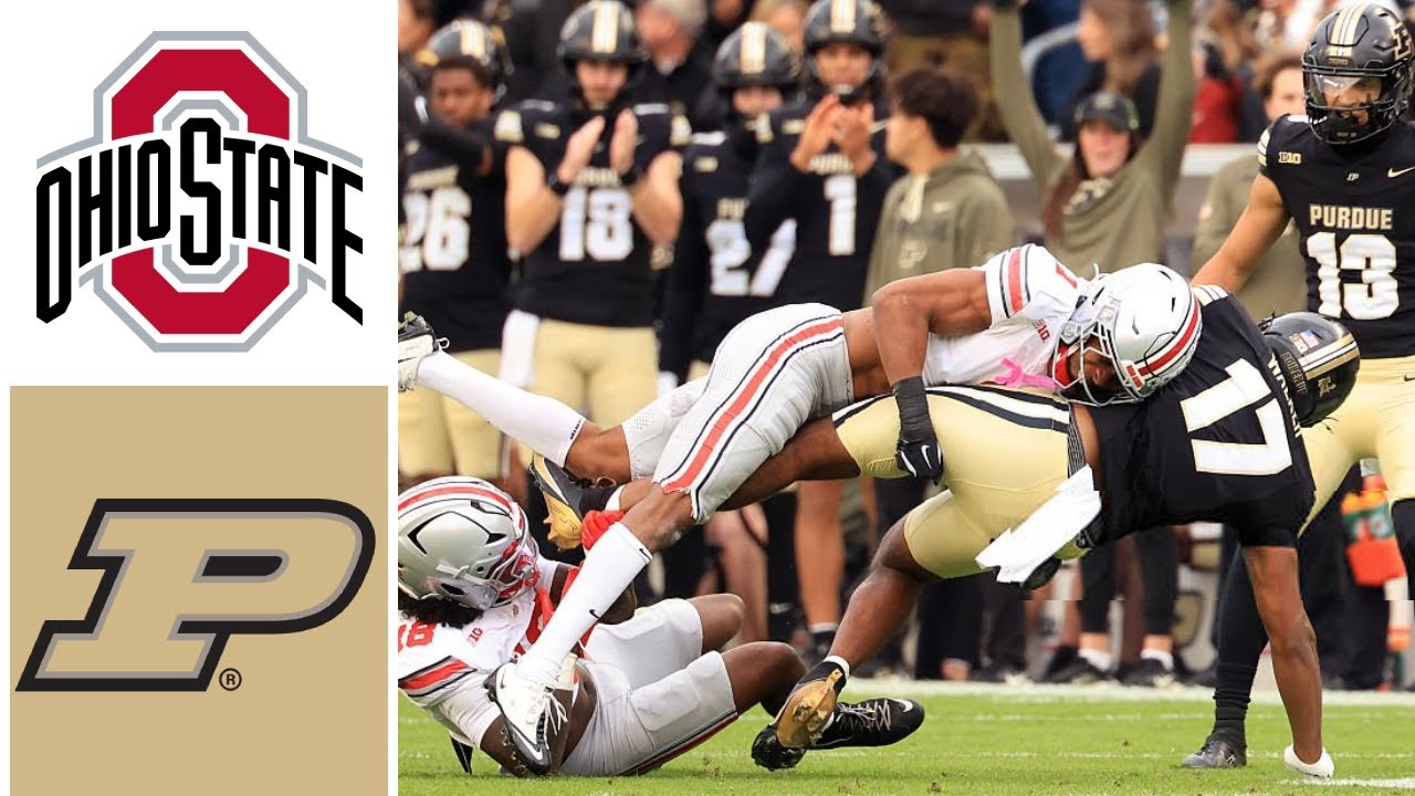#1 Ohio State vs Purdueh Highlights | 2025 College Football Week 11 ...