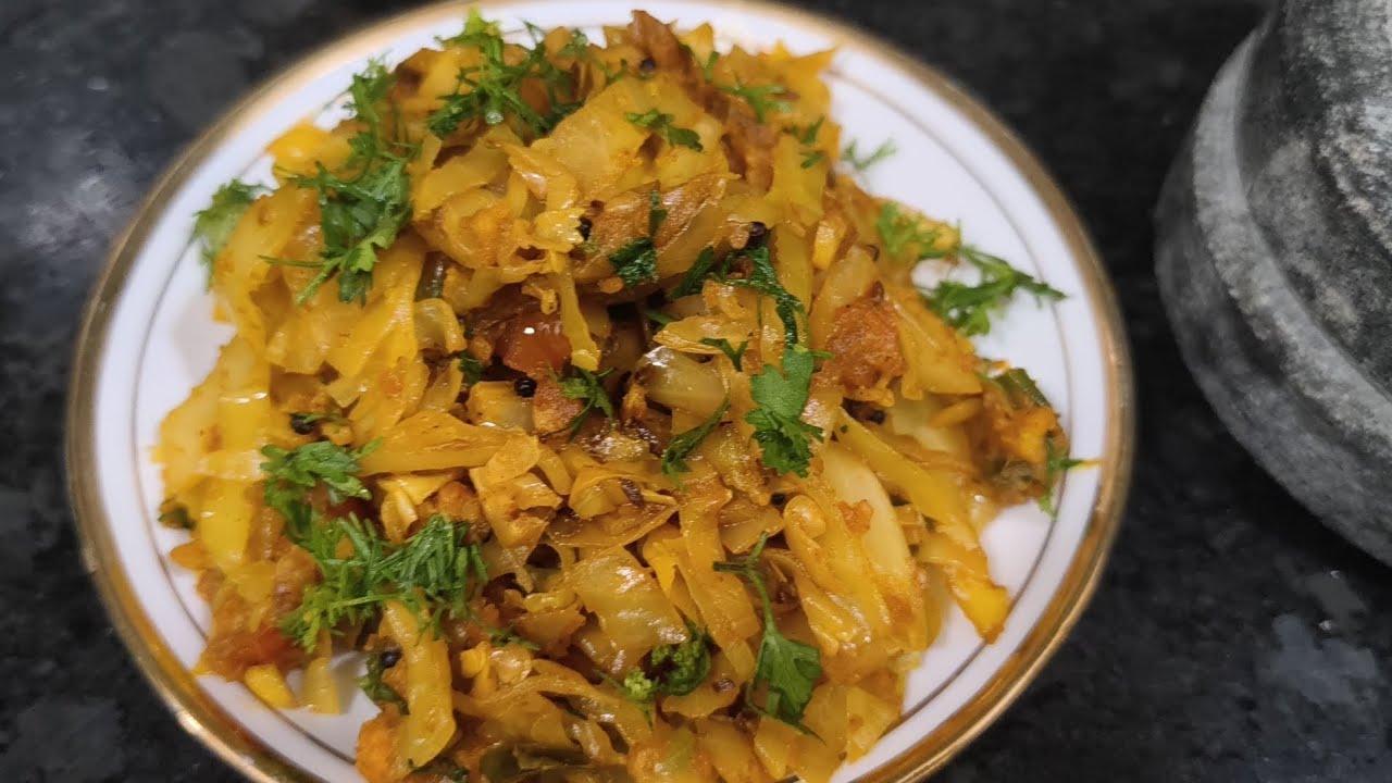 Besan ghalun keleli Kobi chi bhaji recipe #food #recipe 