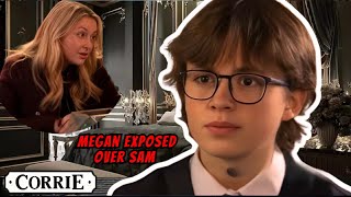 "Megan’s Sick Plan for Sam Finally Exposed!" | Coronation Street