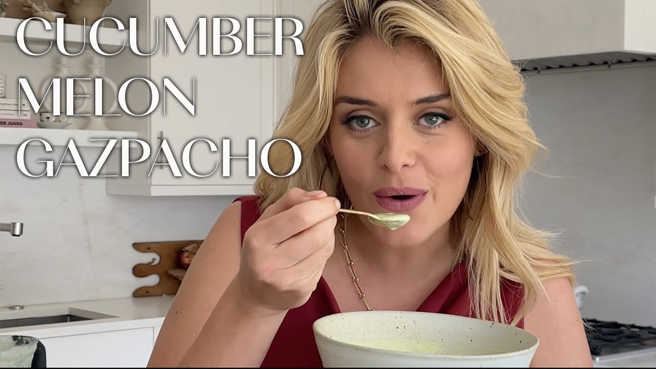 Cucumber Melon Gazpacho