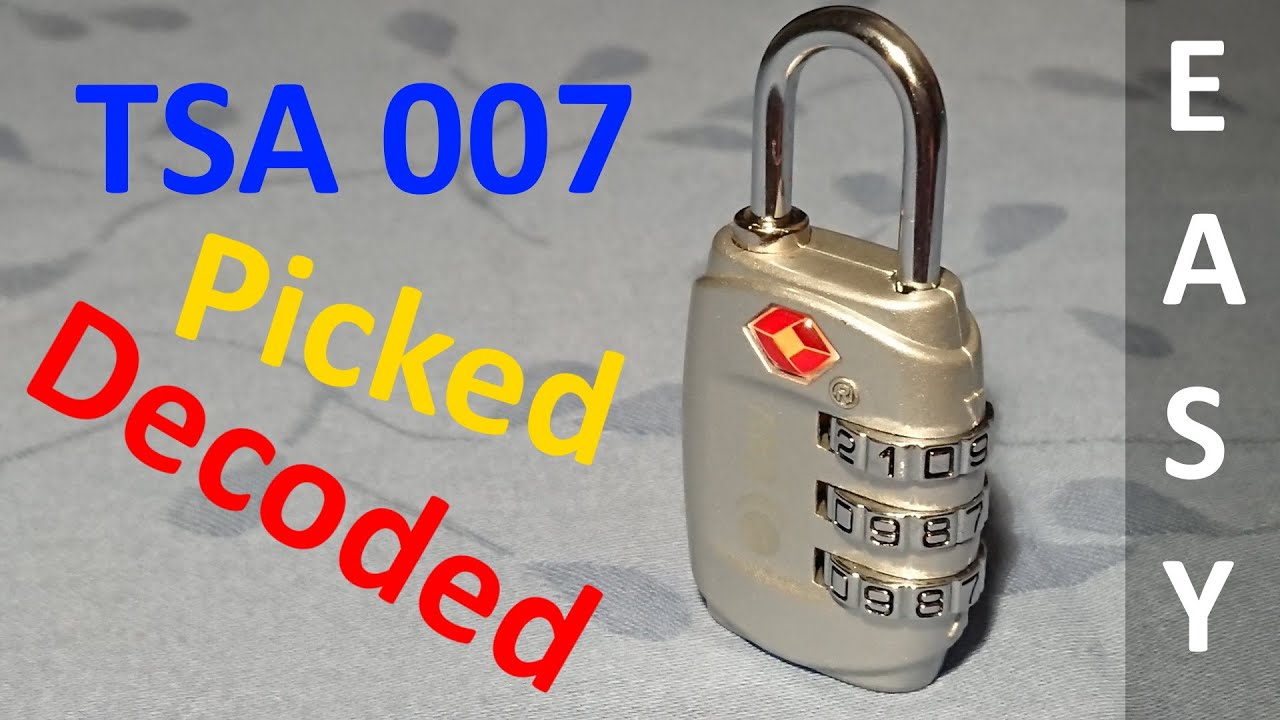 go travel lock tsa007 reset