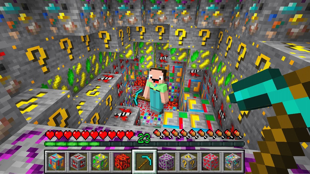 Minecraft, aber es gibt GEHEIME Erze!