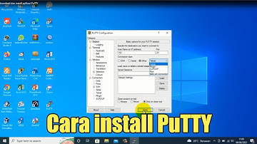 Tutorial download dan install aplikasi PuTTY