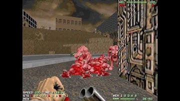 [Doom 2] Pcorf Community Project Map09 "4chan Servers" UV-Max in 6:13 ***(See description)***