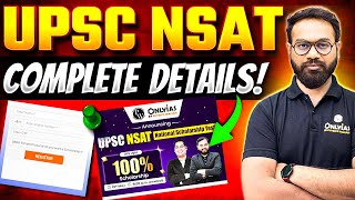 Why NSAT Is Beneficial For UPSC Aspirants ? Win Upto 100% SCHOLARSHIP! OnlyIAS