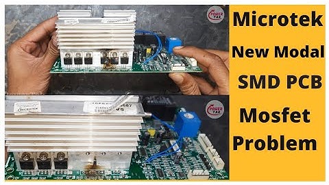 Microtek New Modal SMD PCB Overload Problem Solution (PowerTak)