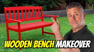 How to Prepare and Paint a Wooden Bench | Frenchic Paint Tutorial | A-Z GUIDE