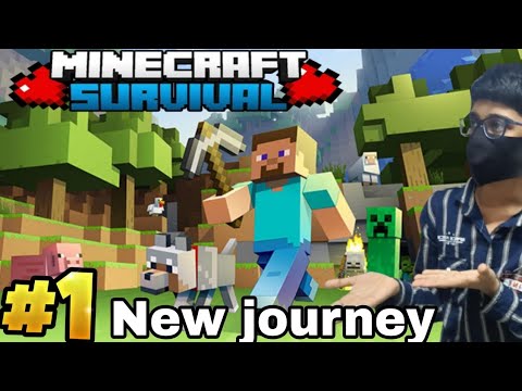 A new journey begins 🥳I Minecraft Survival episode 1 - YouTube