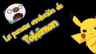 La penosa evolución de Pokémon