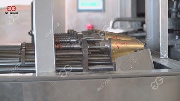 Testing Video of Ice Cream Cone Production Line