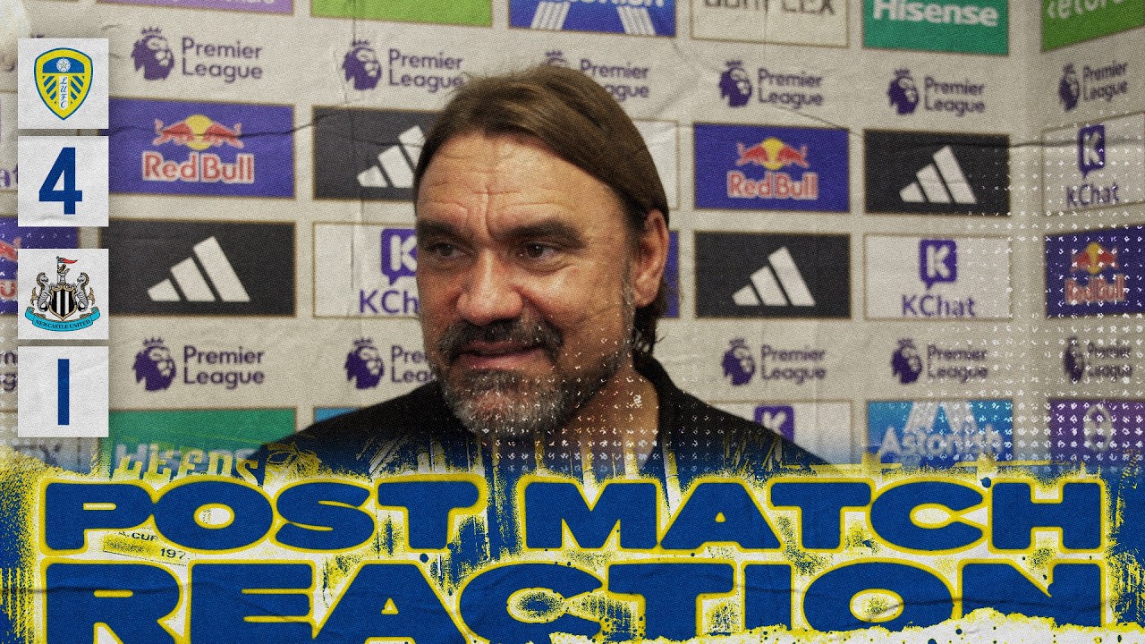 “A joy to watch” | Daniel Farke reaction | Leeds United 4-1 Newcastle United